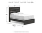 Delmorta  Panel Bed, Dresser And Mirror Signature Design by Ashley®