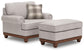Stoughton Chair and Ottoman Signature Design by Ashley®