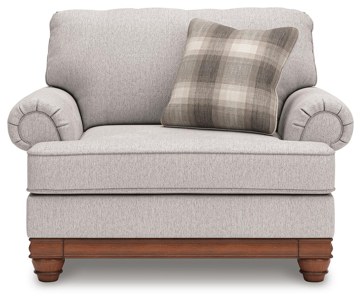 Stoughton Chair and Ottoman Signature Design by Ashley®