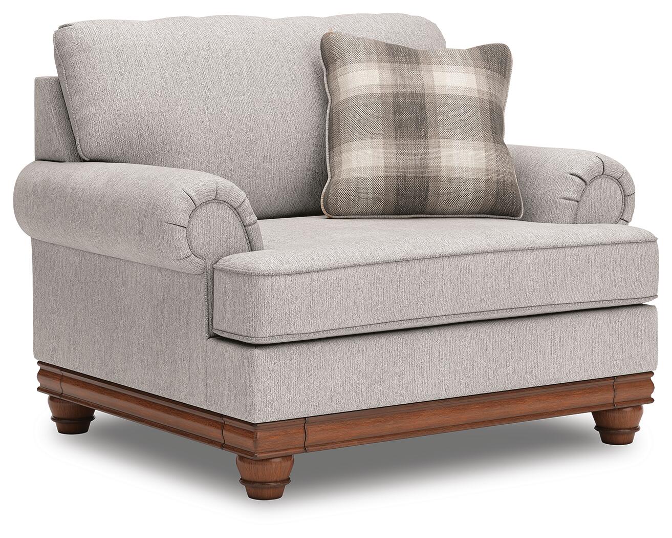 Stoughton Chair and Ottoman Signature Design by Ashley®