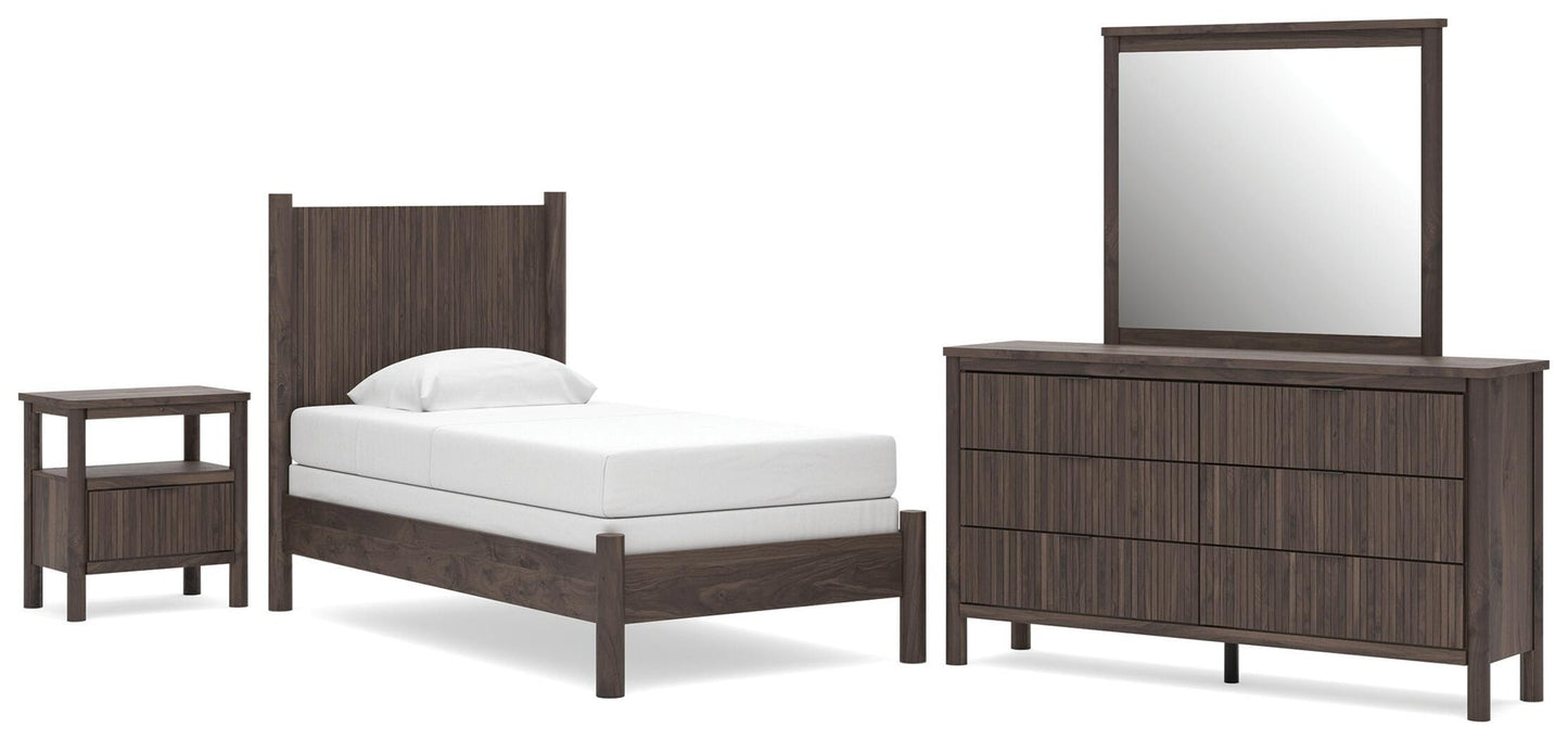 Cadmori  Panel Bed, Dresser, Mirror And Nightstand Signature Design by Ashley®