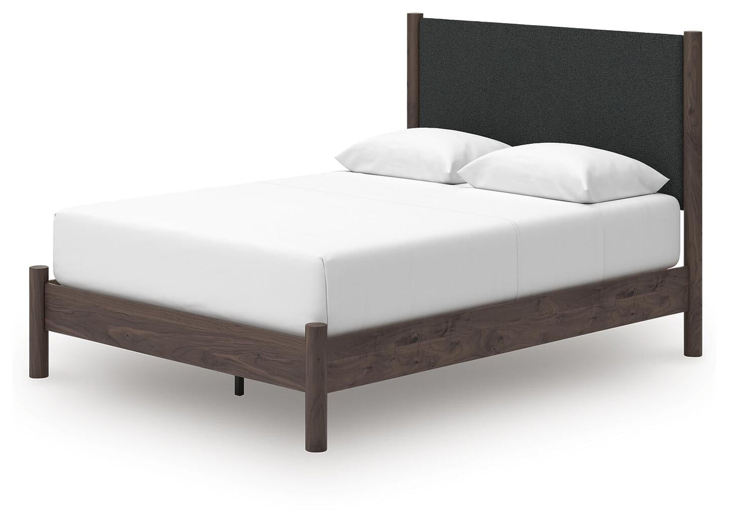 Cadmori  Upholstered Panel Platform Bed, Dresser, Mirror, Chest And Nightstand Signature Design by Ashley®