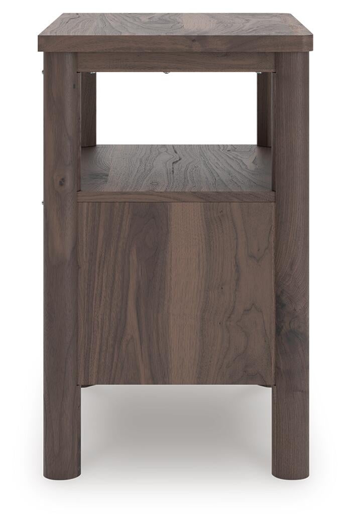 Cadmori  Upholstered Panel Platform Bed, Dresser, Mirror, Chest And Nightstand Signature Design by Ashley®