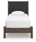 Cadmori  Upholstered Panel Platform Bed, Dresser, Mirror, Chest And Nightstand Signature Design by Ashley®