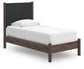 Cadmori  Upholstered Panel Platform Bed, Dresser, Mirror, Chest And Nightstand Signature Design by Ashley®