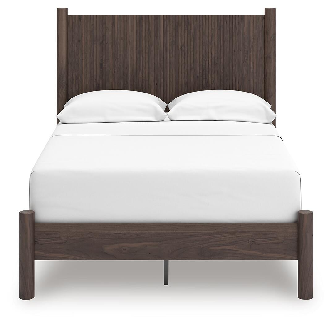 Cadmori  Panel Platform Bed, Dresser And Mirror Signature Design by Ashley®