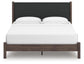 Cadmori  Upholstered Panel Platform Bed, Dresser, Mirror And Nightstand Signature Design by Ashley®