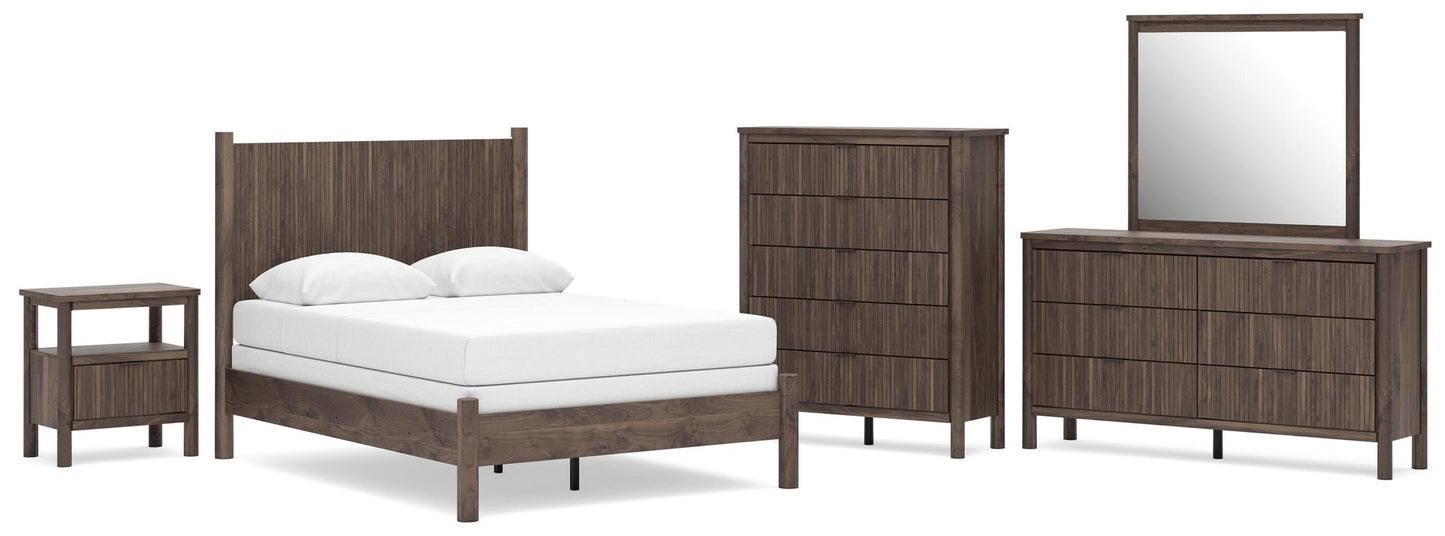 Cadmori  Panel Bed, Dresser, Mirror, Chest And Nightstand Signature Design by Ashley®