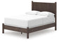 Cadmori  Panel Bed, Dresser And Mirror