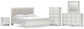 Birmonton  Upholstered Panel Platform Bed, Dresser, Mirror, Chest And Nightstand Signature Design by Ashley®