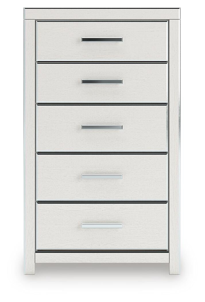 Birmonton  Upholstered Panel Platform Bed, Dresser, Mirror, Chest And Nightstand Signature Design by Ashley®