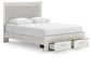 Birmonton  Upholstered Panel Platform Storage Bed, Dresser And Mirror Signature Design by Ashley®