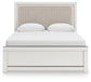 Birmonton  Upholstered Panel Platform Bed, Dresser And Mirror Signature Design by Ashley®