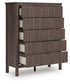 Cadmori  Upholstered Panel Bed, Dresser, Mirror, Chest And Nightstand Signature Design by Ashley®