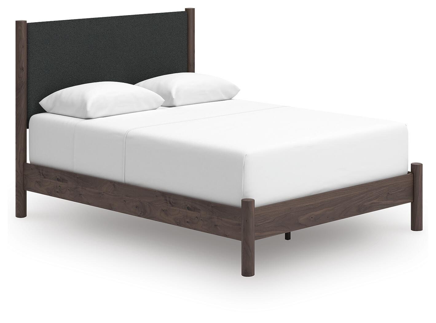 Cadmori  Upholstered Panel Bed, Dresser, Mirror And Nightstand Signature Design by Ashley®