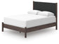Cadmori  Upholstered Panel Bed, Dresser, Mirror And Nightstand Signature Design by Ashley®