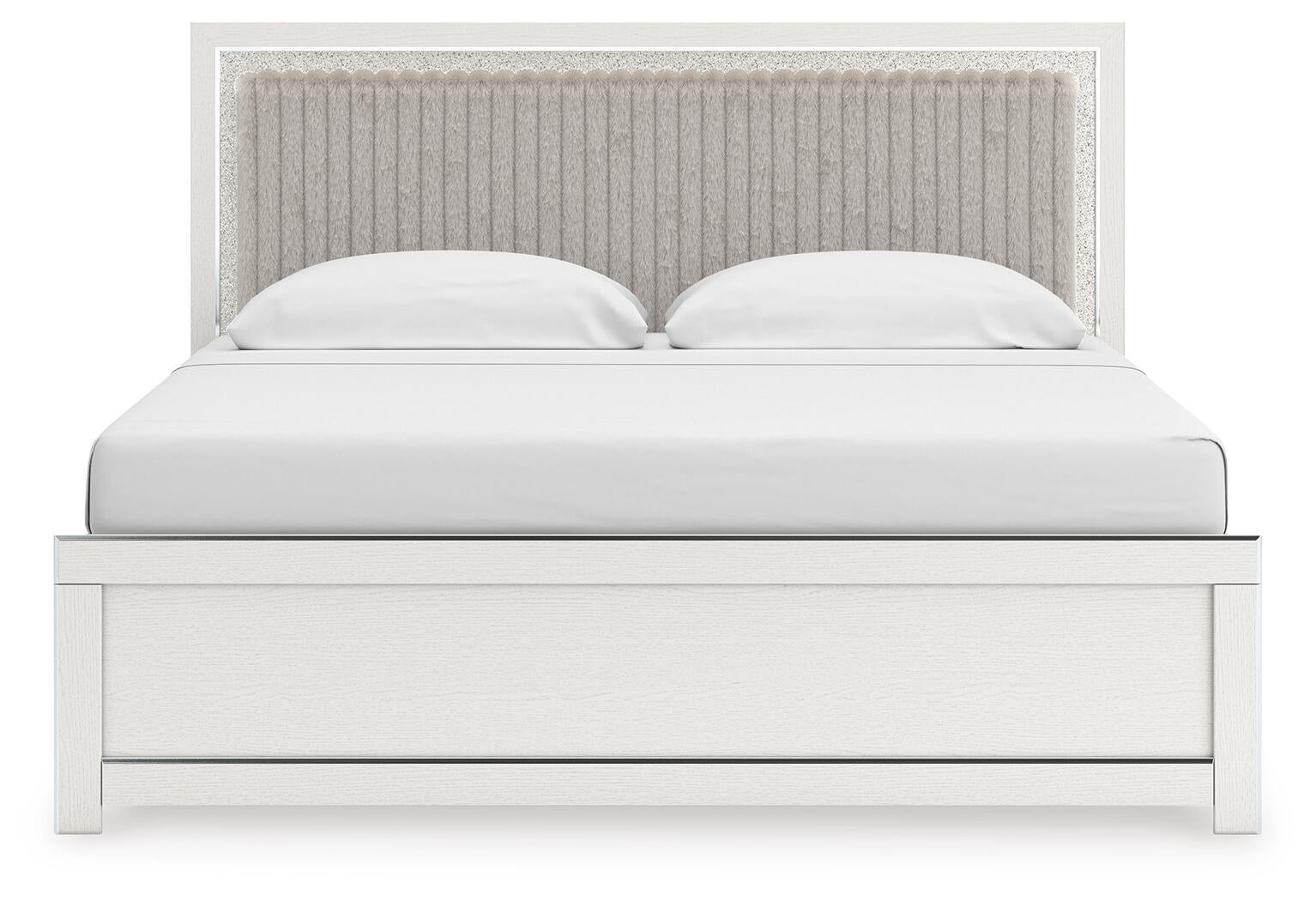 Birmonton  Upholstered Panel Bed, Dresser, Mirror, Chest And Nightstand Signature Design by Ashley®