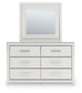 Birmonton  Upholstered Panel Bed, Dresser And Mirror Signature Design by Ashley®