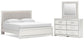 Birmonton  Upholstered Panel Bed, Dresser And Mirror Signature Design by Ashley®