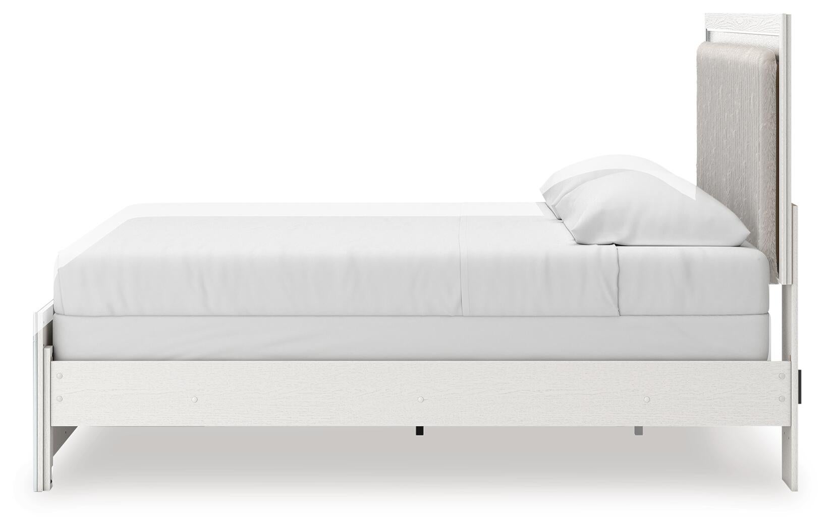 Birmonton  Upholstered Panel Bed, Dresser And Mirror Signature Design by Ashley®