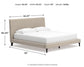 Cielden  Upholstered Bed With Roll Slats, Dresser And Mirror Signature Design by Ashley®