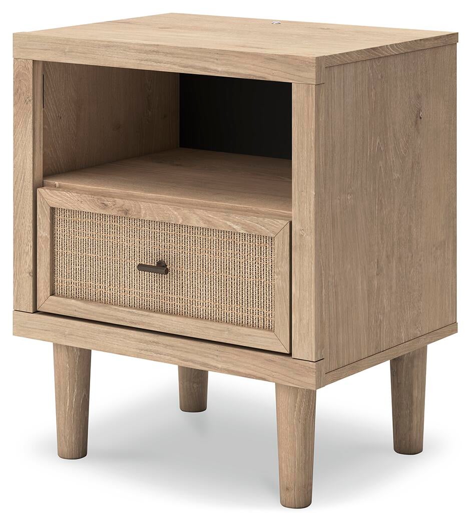 Cielden  Upholstered Bed With Roll Slats, Dresser, Mirror And Nightstand Signature Design by Ashley®