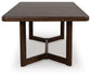 Kendamor Dining Table and 4 Chairs Signature Design by Ashley®