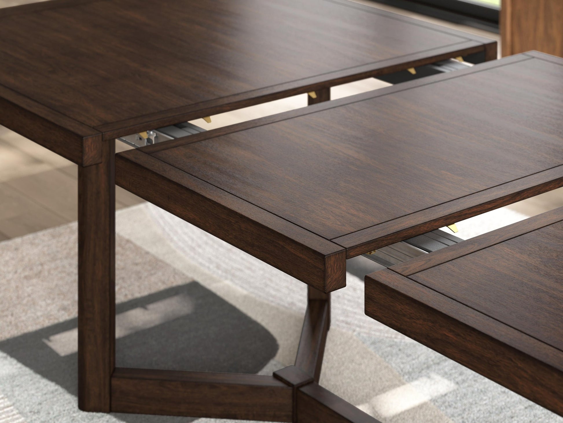 Kendamor Dining Table and 4 Chairs Signature Design by Ashley®