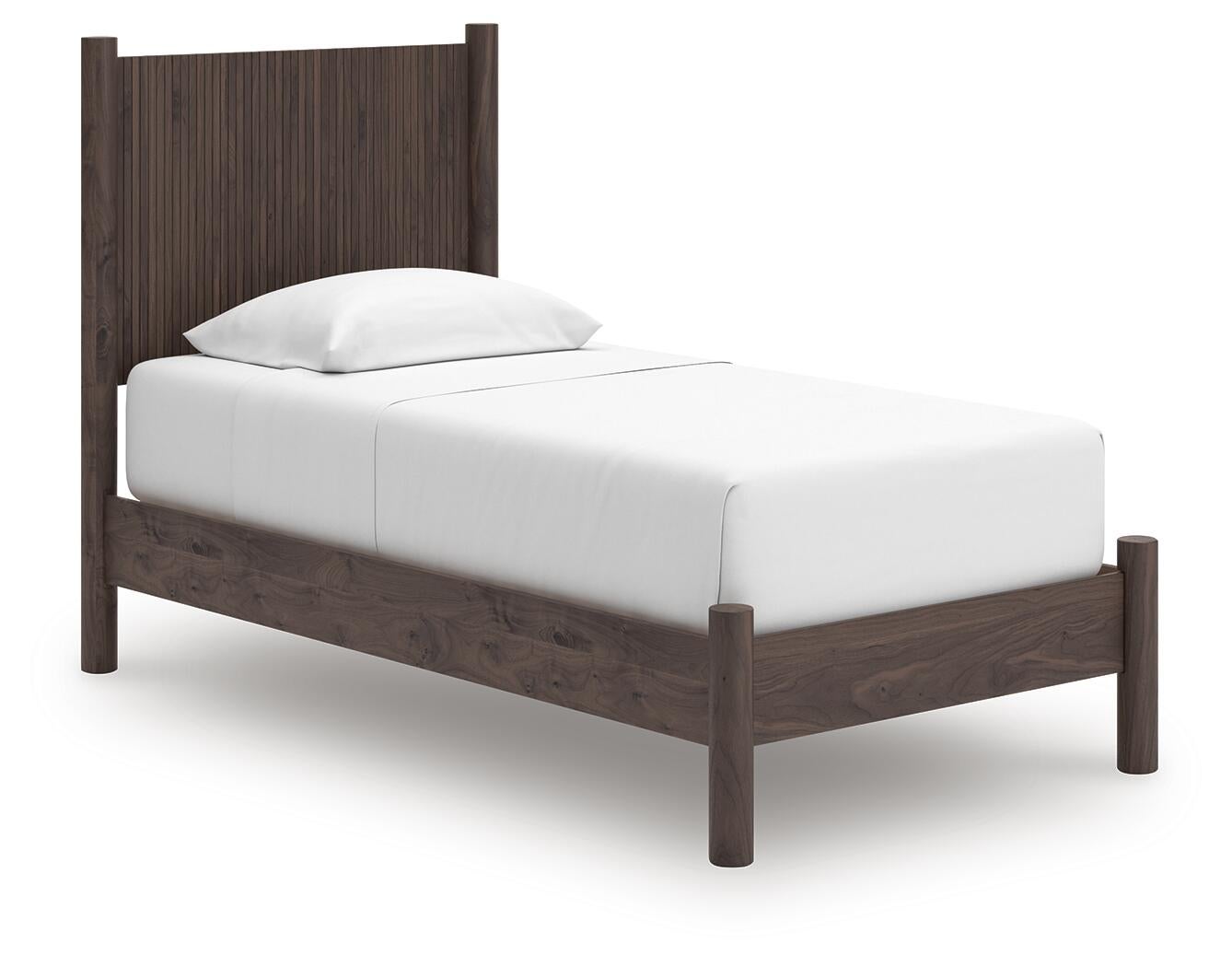 Cadmori  Panel Platform Bed, Dresser, Mirror And Nightstand