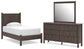 Cadmori  Panel Platform Bed, Dresser And Mirror Signature Design by Ashley®