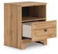 Galletyn  Panel Bed With Mirrored Dresser And Nightstand Signature Design by Ashley®