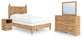 Galletyn  Panel Bed With Mirrored Dresser And Nightstand Signature Design by Ashley®