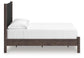Cadmori  Upholstered Panel Platform Bed, Dresser And Mirror Signature Design by Ashley®