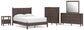 Cadmori  Panel Platform Bed, Dresser, Mirror, Chest And Nightstand Signature Design by Ashley®
