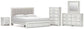 Birmonton  Upholstered Panel Platform Storage Bed, Dresser, Mirror, Chest And Nightstand Signature Design by Ashley®