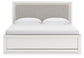 Birmonton  Upholstered Panel Platform Bed, Dresser, Mirror And Nightstand Signature Design by Ashley®