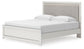 Birmonton  Upholstered Panel Platform Bed, Dresser, Mirror And Nightstand Signature Design by Ashley®