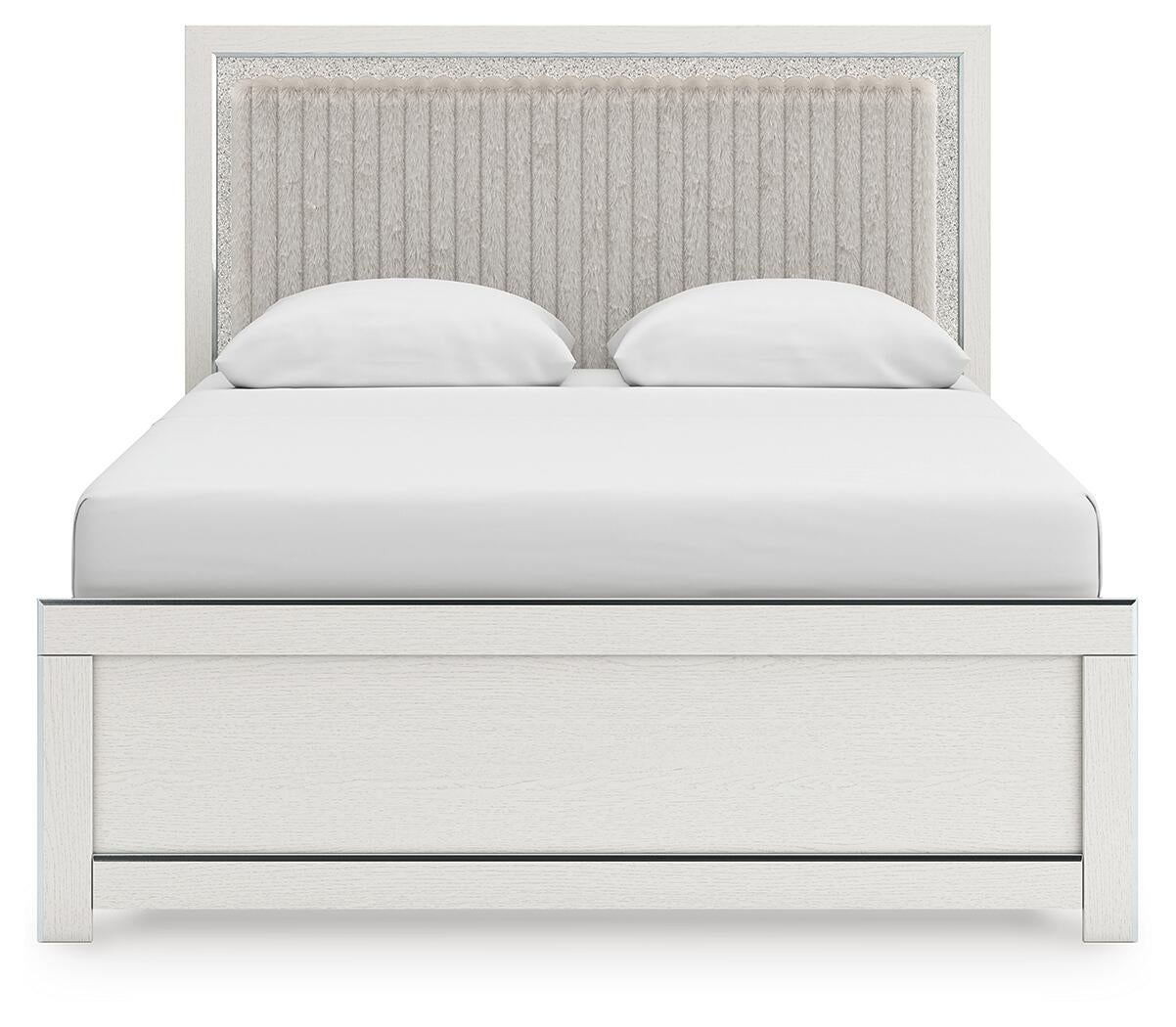 Birmonton  Upholstered Panel Bed, Dresser, Mirror And Nightstand Signature Design by Ashley®