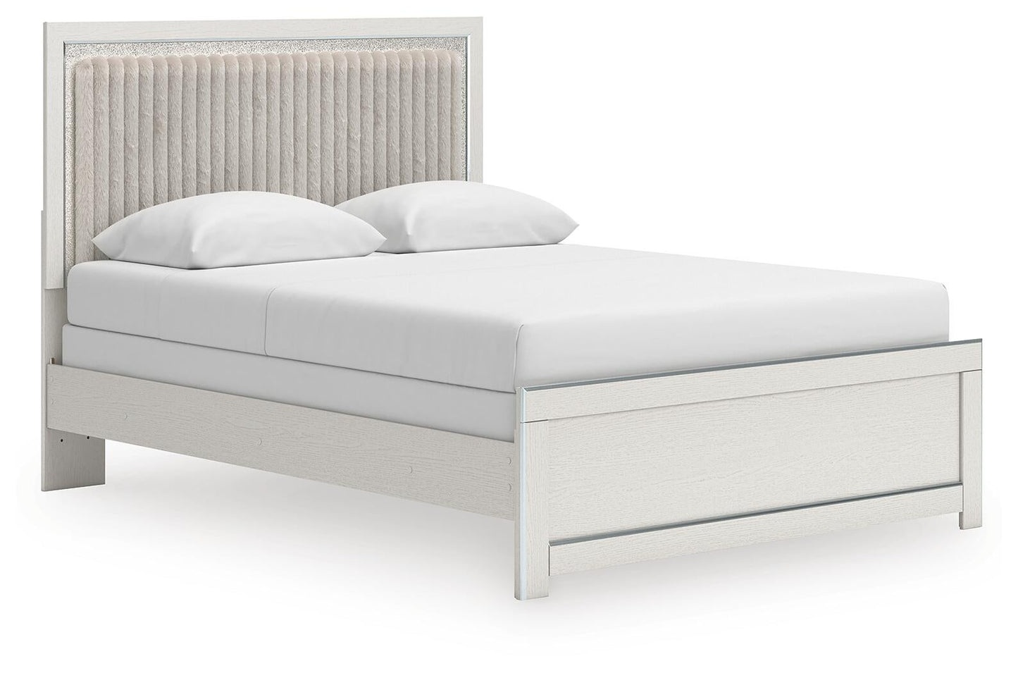 Birmonton  Upholstered Panel Bed, Dresser, Mirror And Nightstand Signature Design by Ashley®