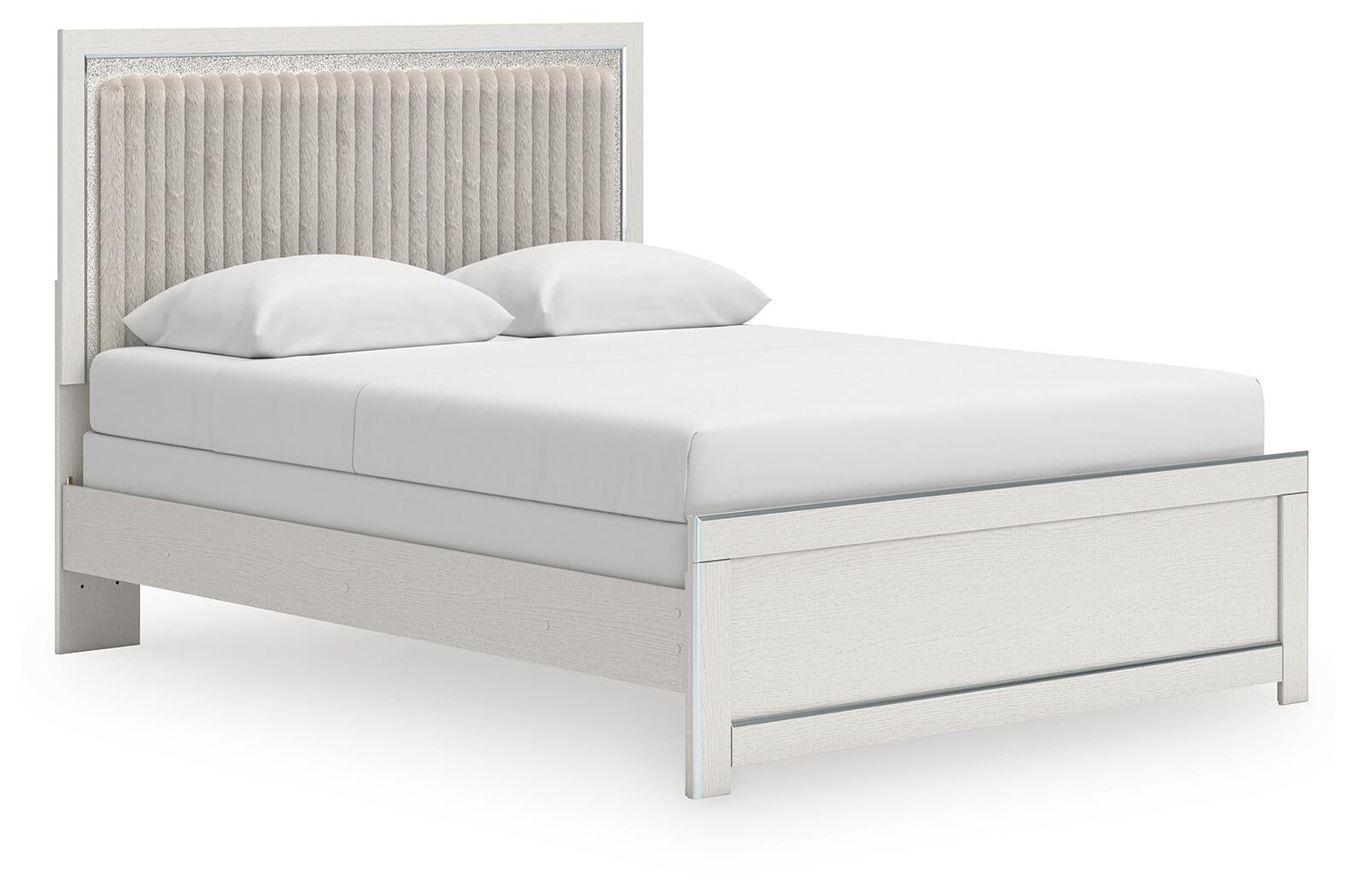 Birmonton  Upholstered Panel Bed, Dresser, Mirror And Nightstand Signature Design by Ashley®