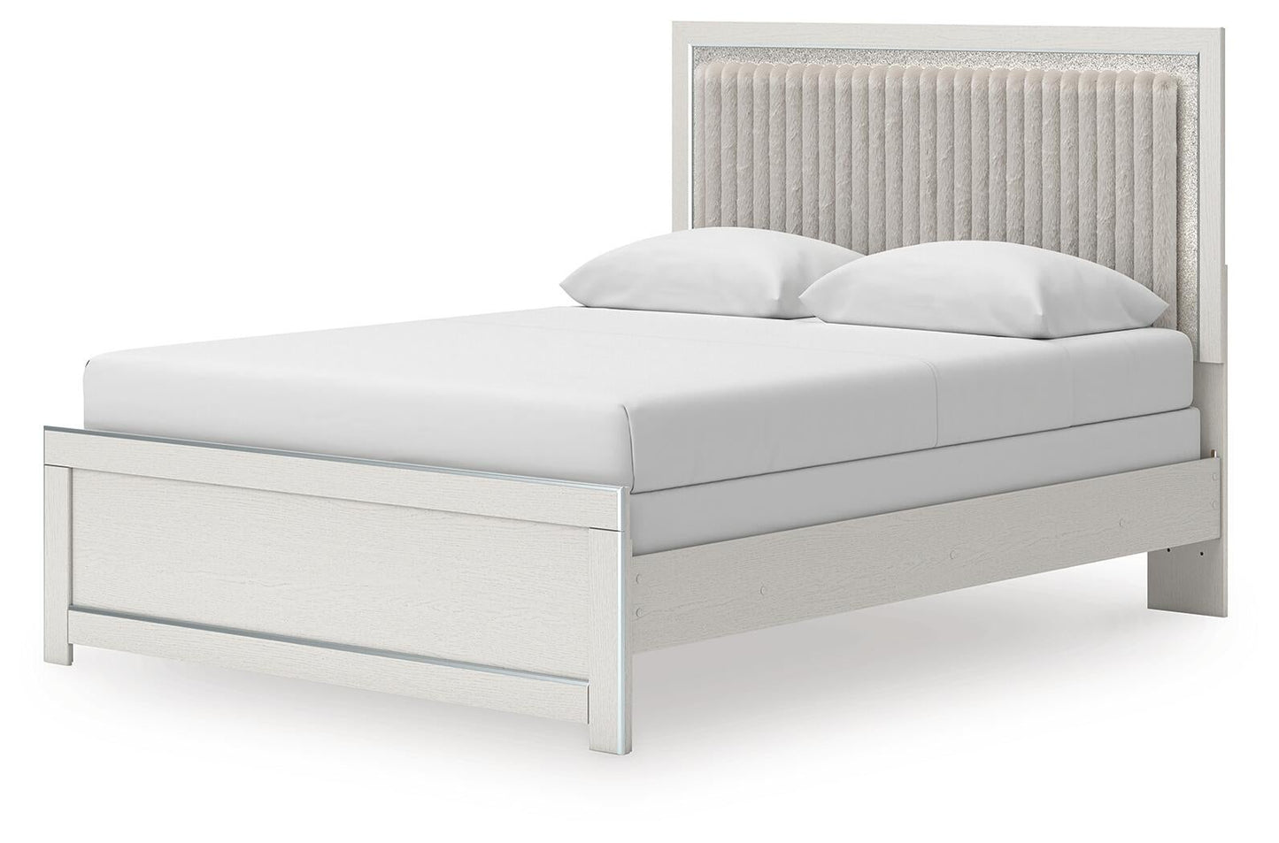 Birmonton  Upholstered Panel Bed, Dresser, Mirror And Nightstand Signature Design by Ashley®