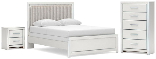 Zuraleus  Upholstered Panel Bed, Dresser, Mirror And Nightstand Signature Design by Ashley®
