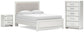 Birmonton  Upholstered Panel Bed, Dresser, Mirror And Nightstand Signature Design by Ashley®