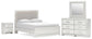 Birmonton  Upholstered Panel Platform Bed, Dresser, Mirror And Nightstand Signature Design by Ashley®