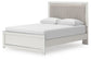 Birmonton  Upholstered Panel Platform Bed, Dresser, Mirror And Nightstand Signature Design by Ashley®