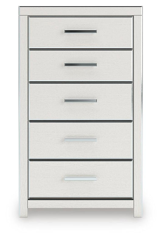 Zuraleus  Upholstered Panel Platform Bed, Dresser, Mirror And Nightstand Signature Design by Ashley®