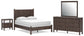 Cadmori  Panel Bed, Dresser, Mirror And Nightstand Signature Design by Ashley®