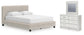 Birmonton  Upholstered Bed, Dresser And Mirror Signature Design by Ashley®