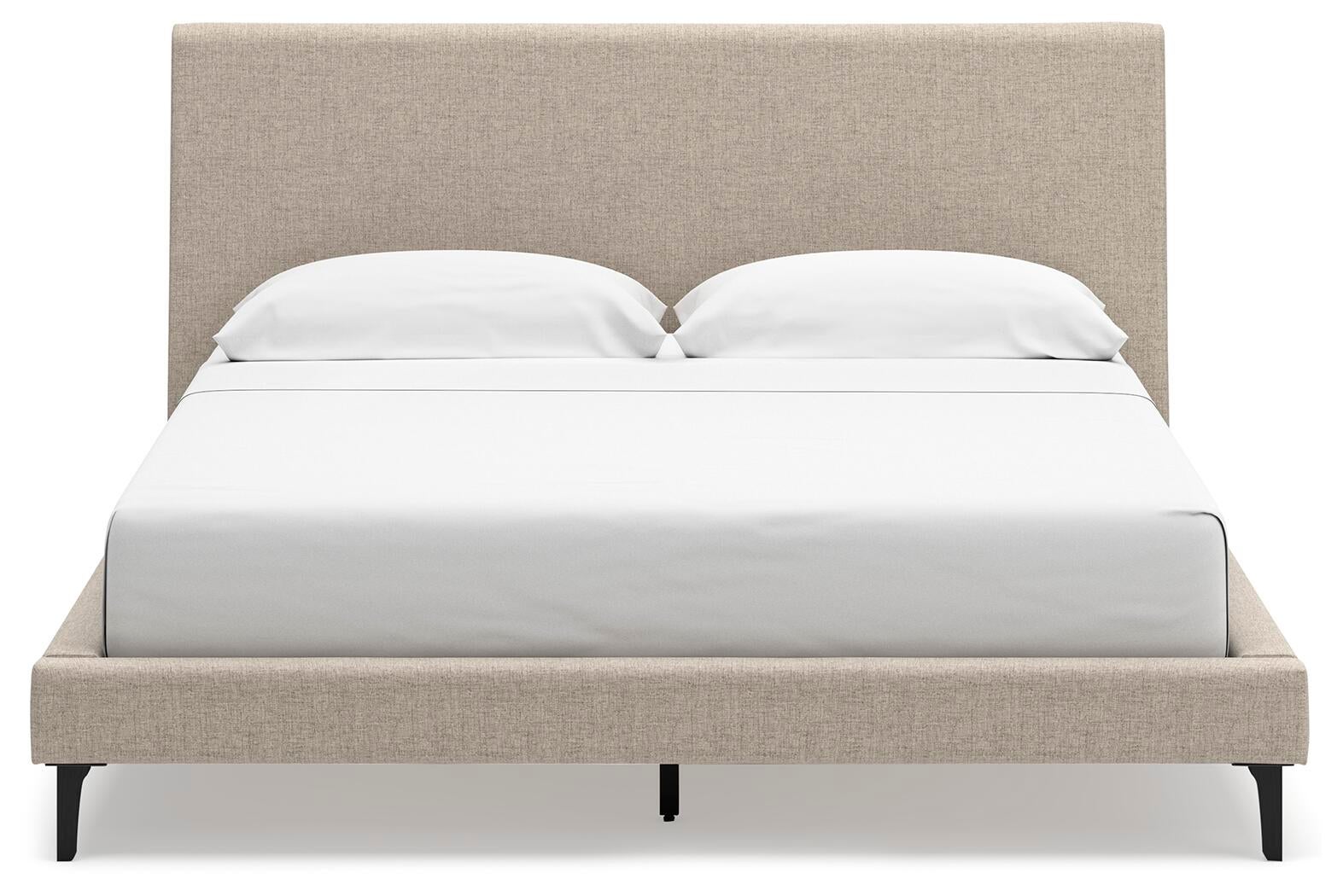 Cielden California  Upholstered Bed With Roll Slats, Dresser And Mirror Signature Design by Ashley®