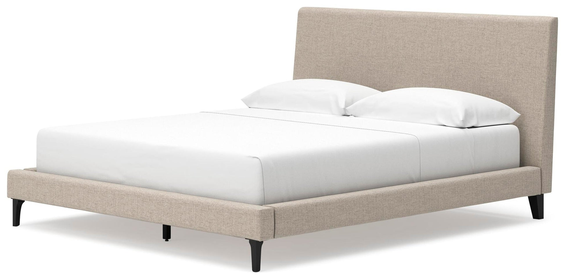 Cielden California  Upholstered Bed With Roll Slats, Dresser And Mirror Signature Design by Ashley®
